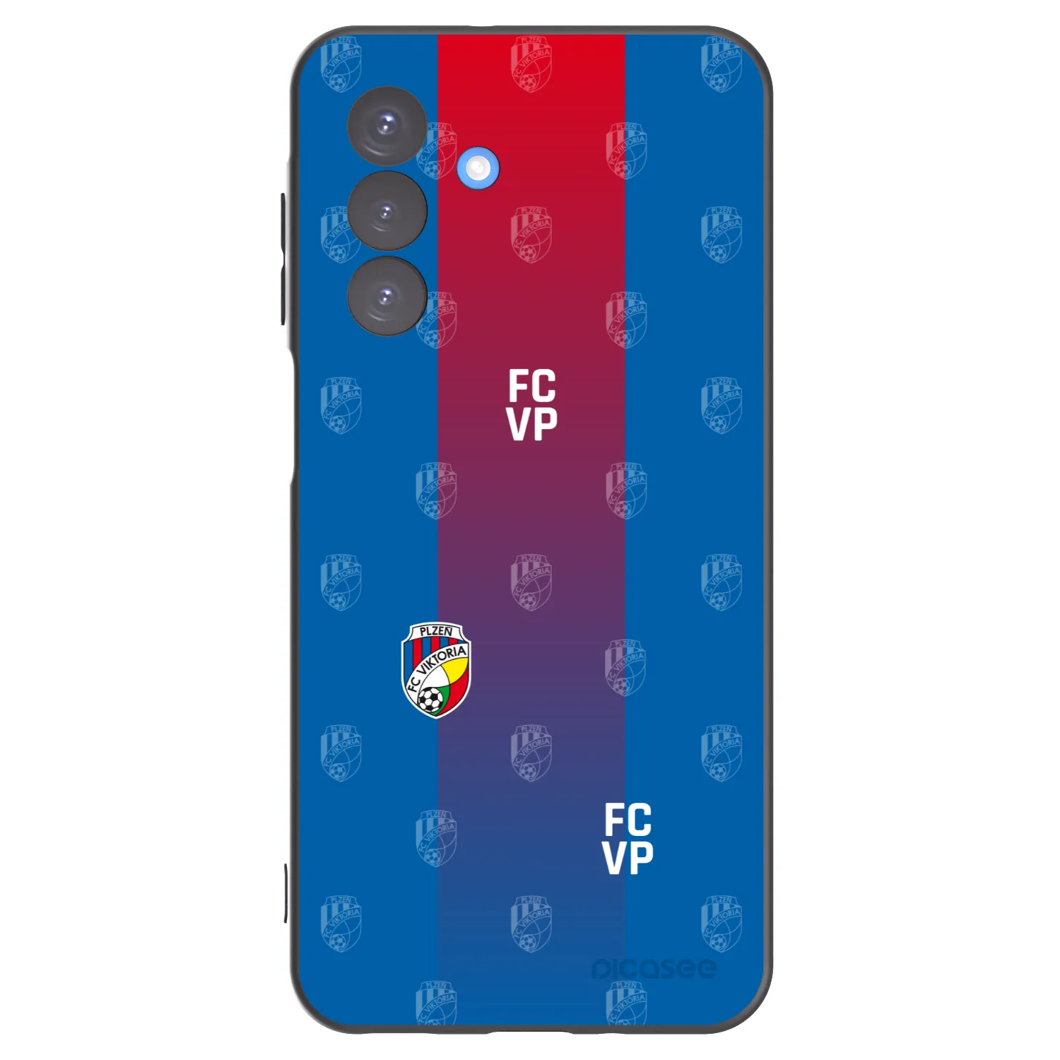 Picasee silikonový černý obal pro Samsung Galaxy A17 5G - FC Viktoria Plzeň F