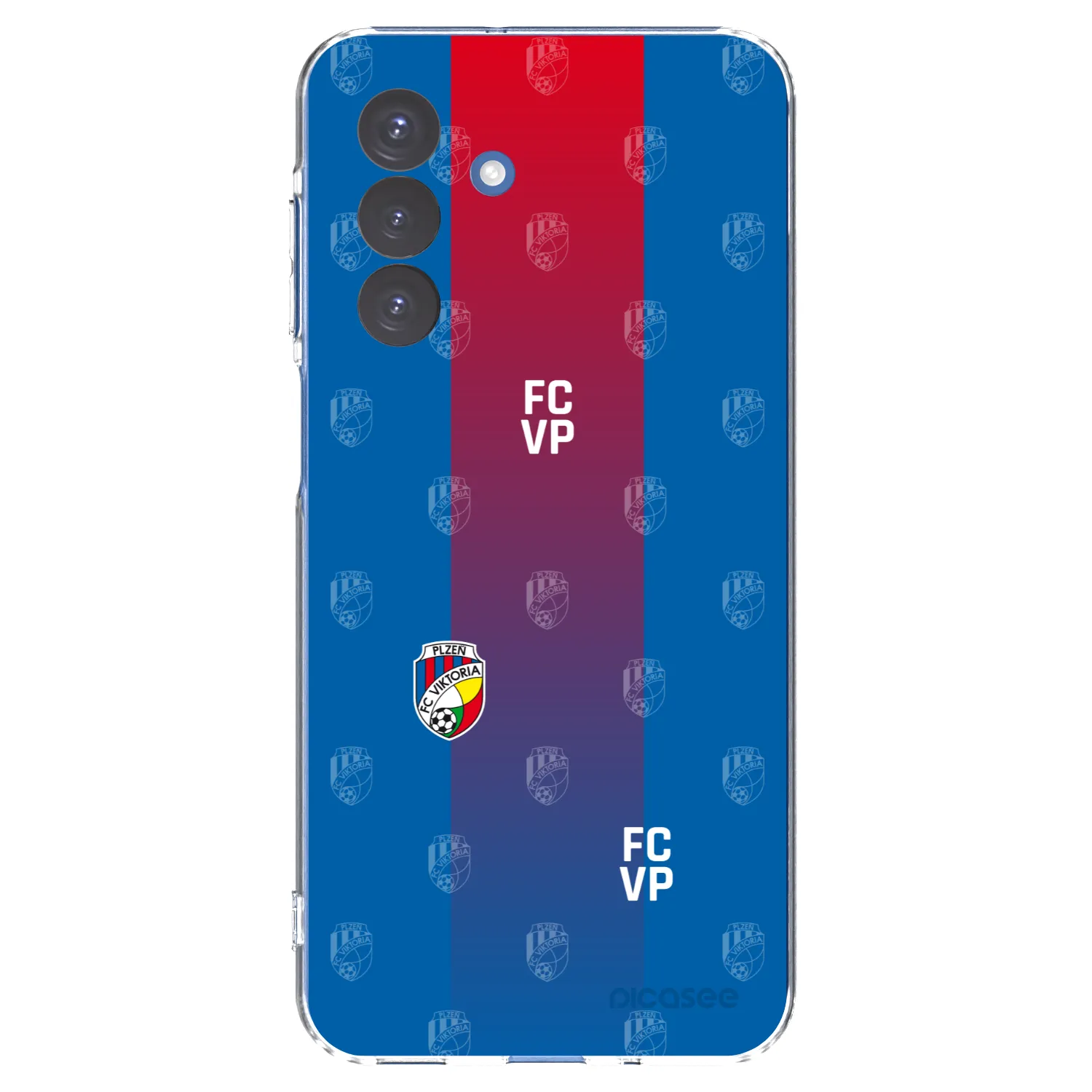 Picasee silikonový průhledný obal pro Samsung Galaxy A17 5G - FC Viktoria Plzeň F