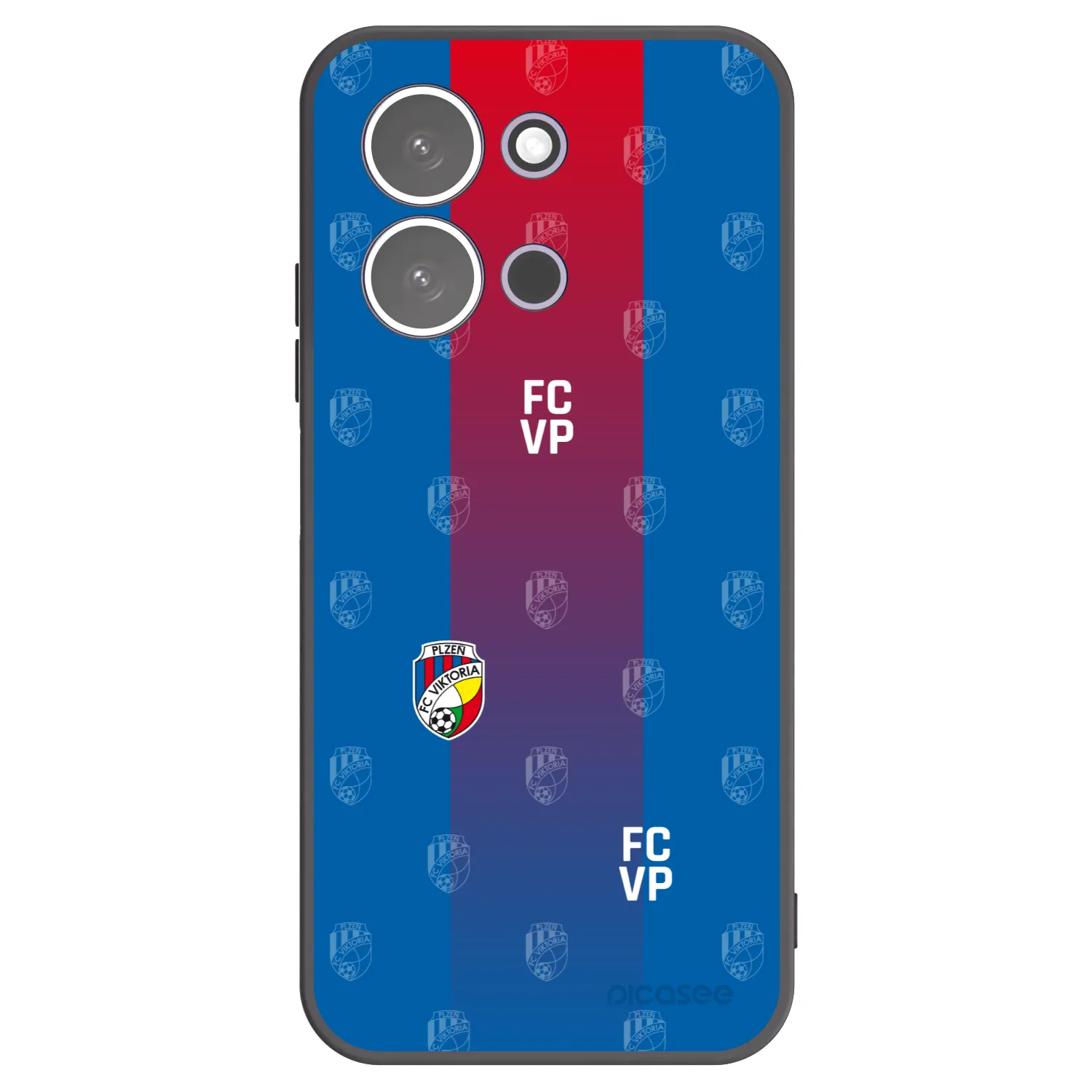 Picasee silikonový černý obal pro Xiaomi Redmi 15C 5G - FC Viktoria Plzeň F