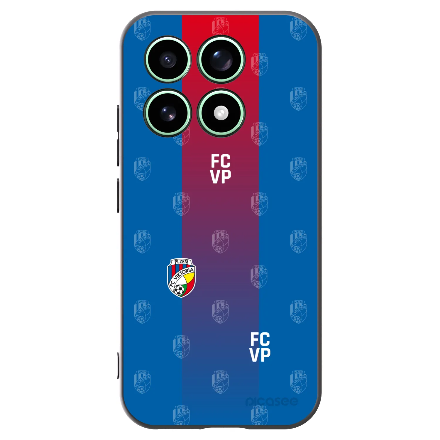 Picasee silikonový černý obal pro Xiaomi 17 - FC Viktoria Plzeň F