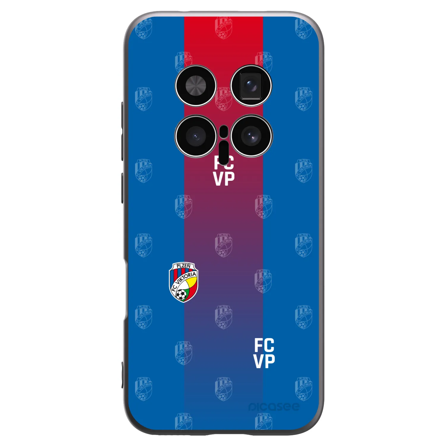 Picasee silikonový černý obal pro Honor Magic8 Pro 5G - FC Viktoria Plzeň F