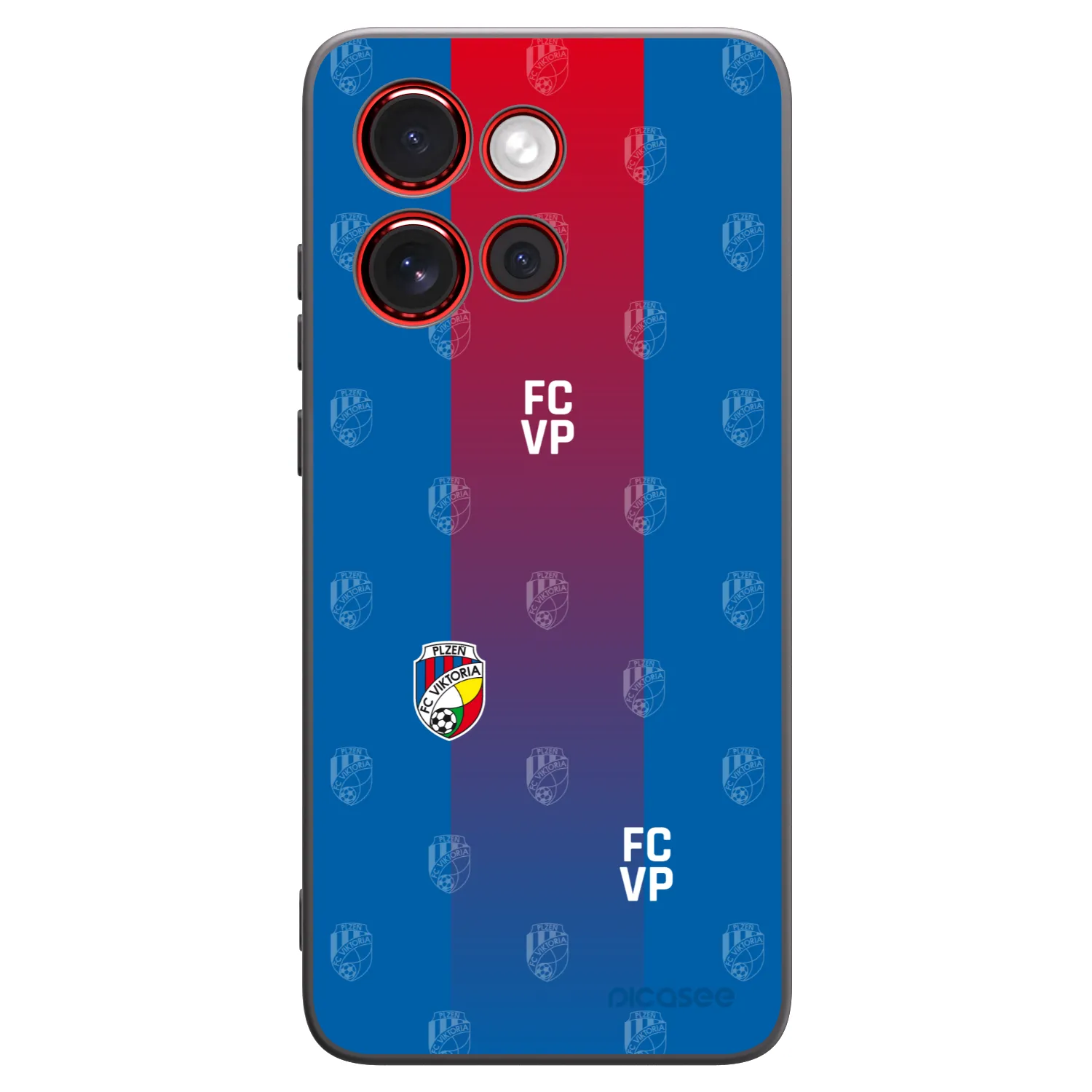 Picasee silikonový černý obal pro Motorola Edge 60 Neo 5G - FC Viktoria Plzeň F