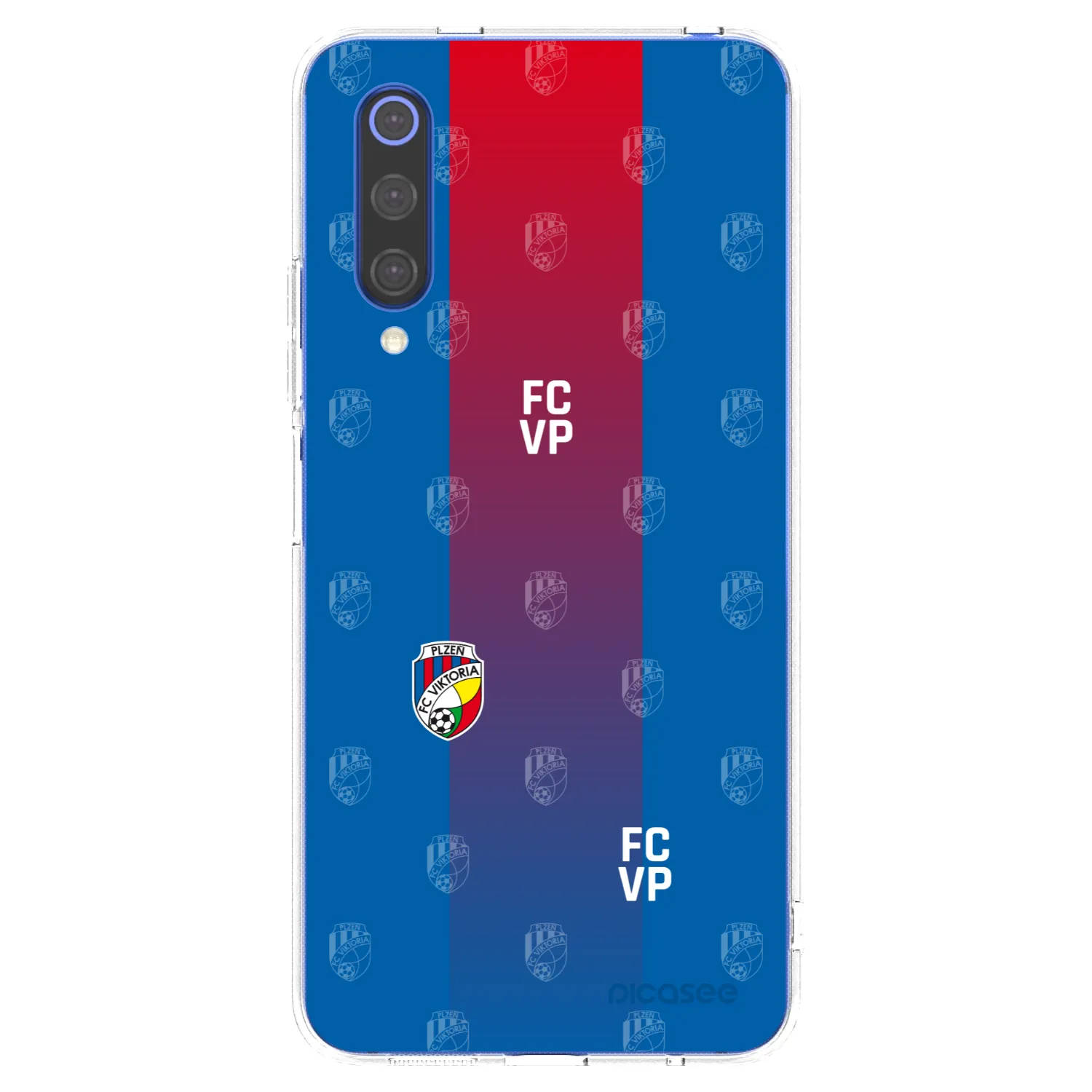 Picasee silikonový průhledný obal pro Xiaomi Mi 9 SE - FC Viktoria Plzeň F