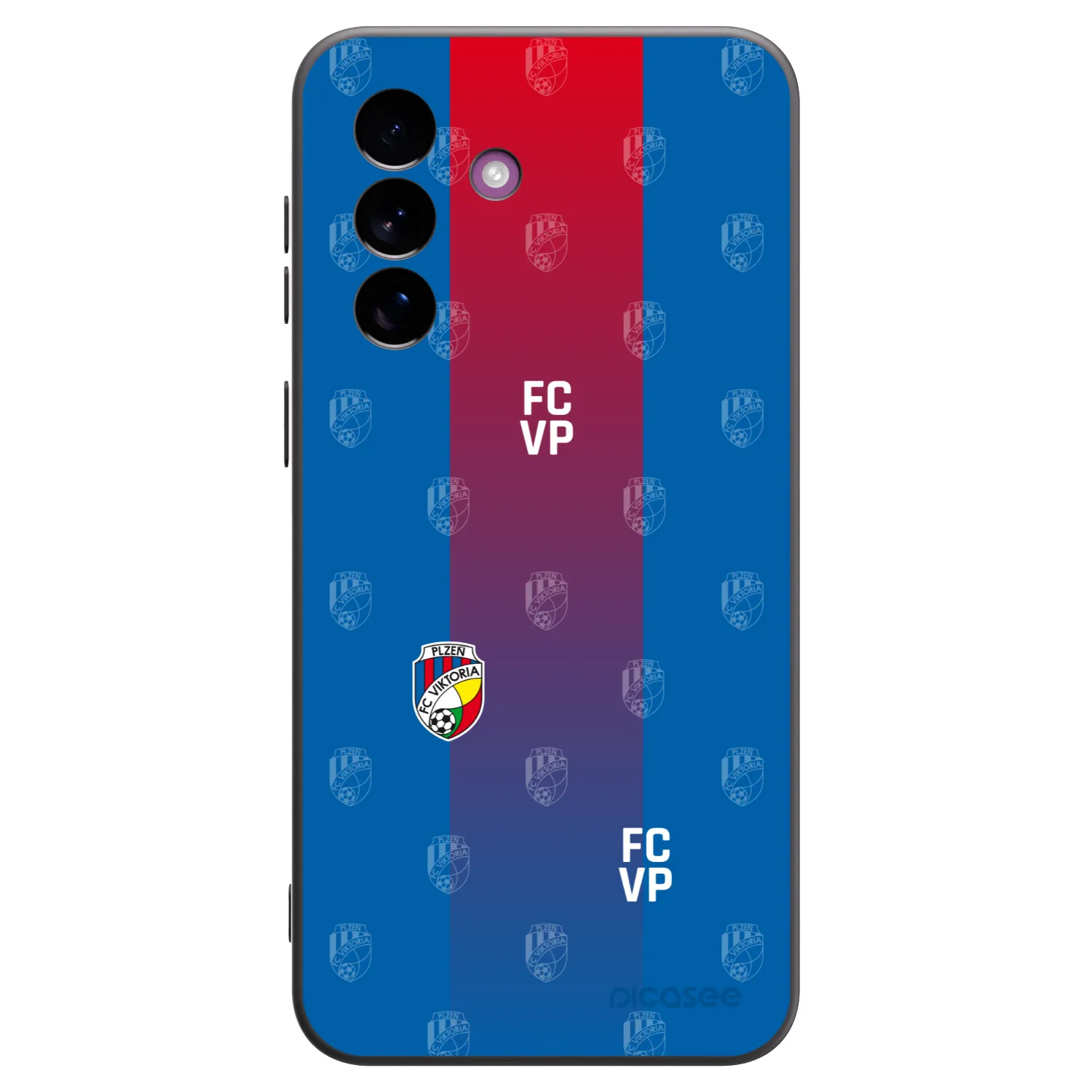 Picasee silikonový černý obal pro Samsung Galaxy A37 - FC Viktoria Plzeň F