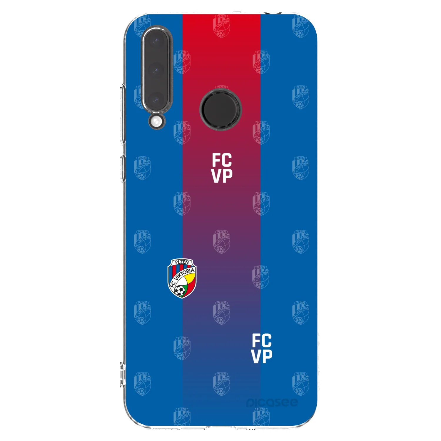 Picasee silikonový průhledný obal pro Honor 20 Lite - FC Viktoria Plzeň F