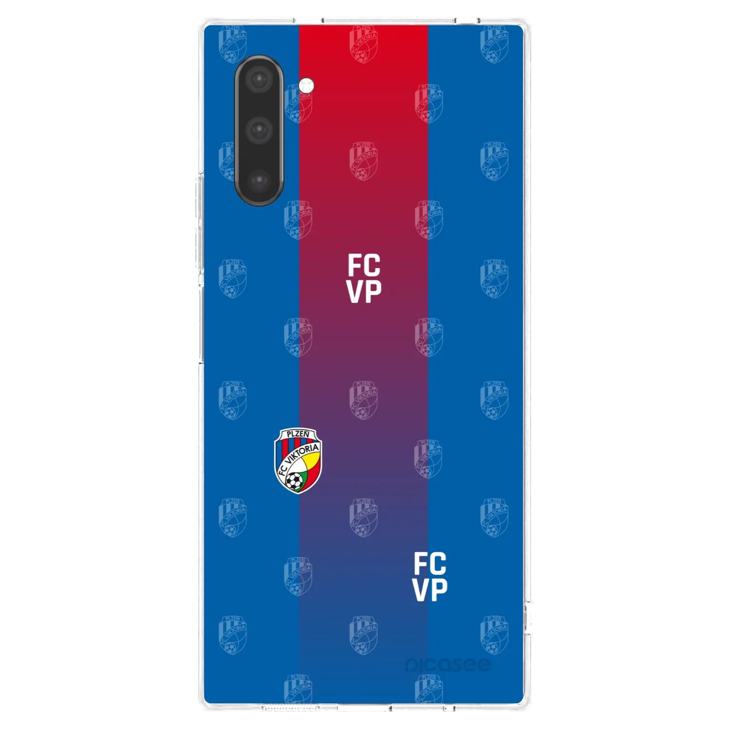 Picasee silikonový průhledný obal pro Samsung Galaxy Note 10 N970F - FC Viktoria Plzeň F