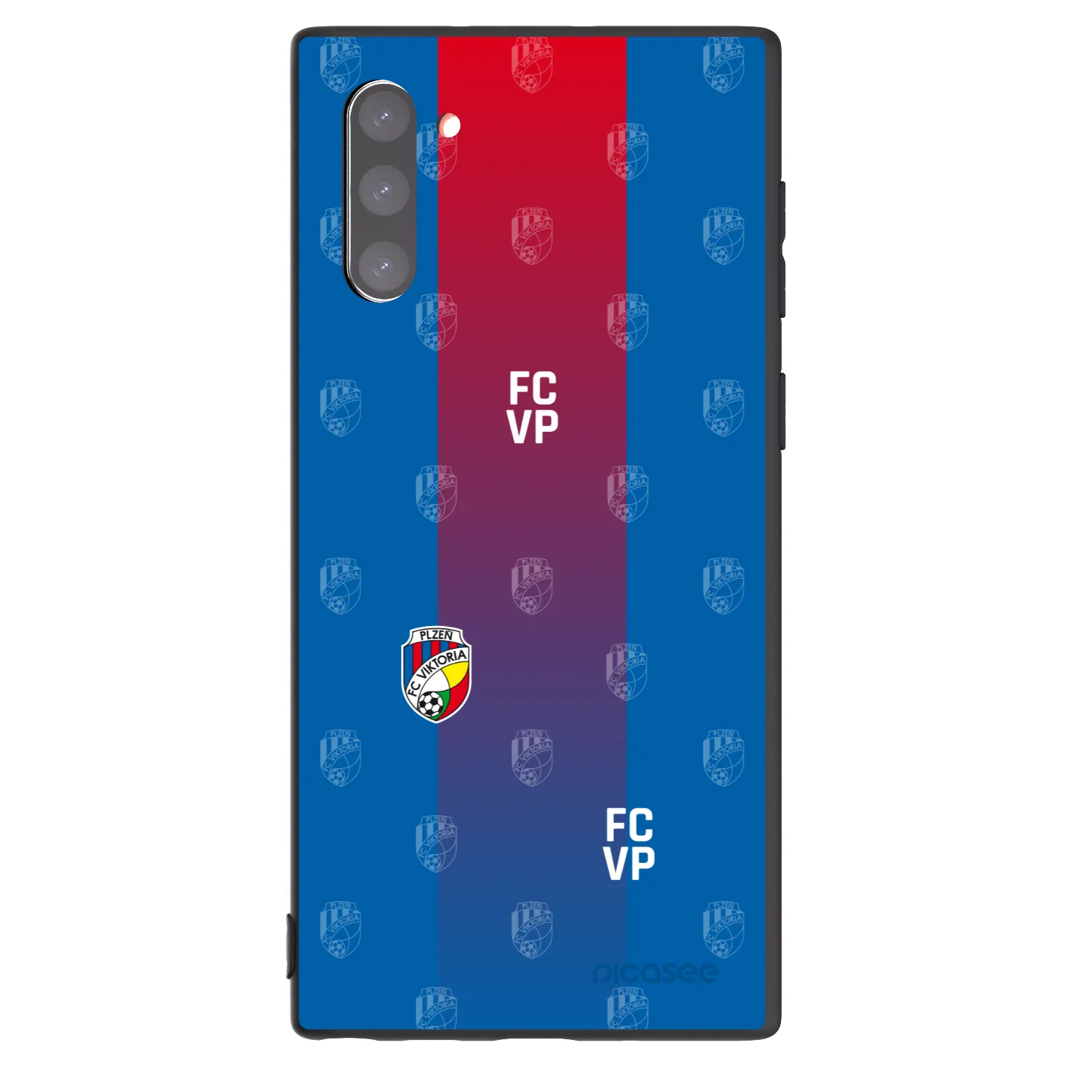 Picasee silikonový černý obal pro Samsung Galaxy Note 10 N970F - FC Viktoria Plzeň F