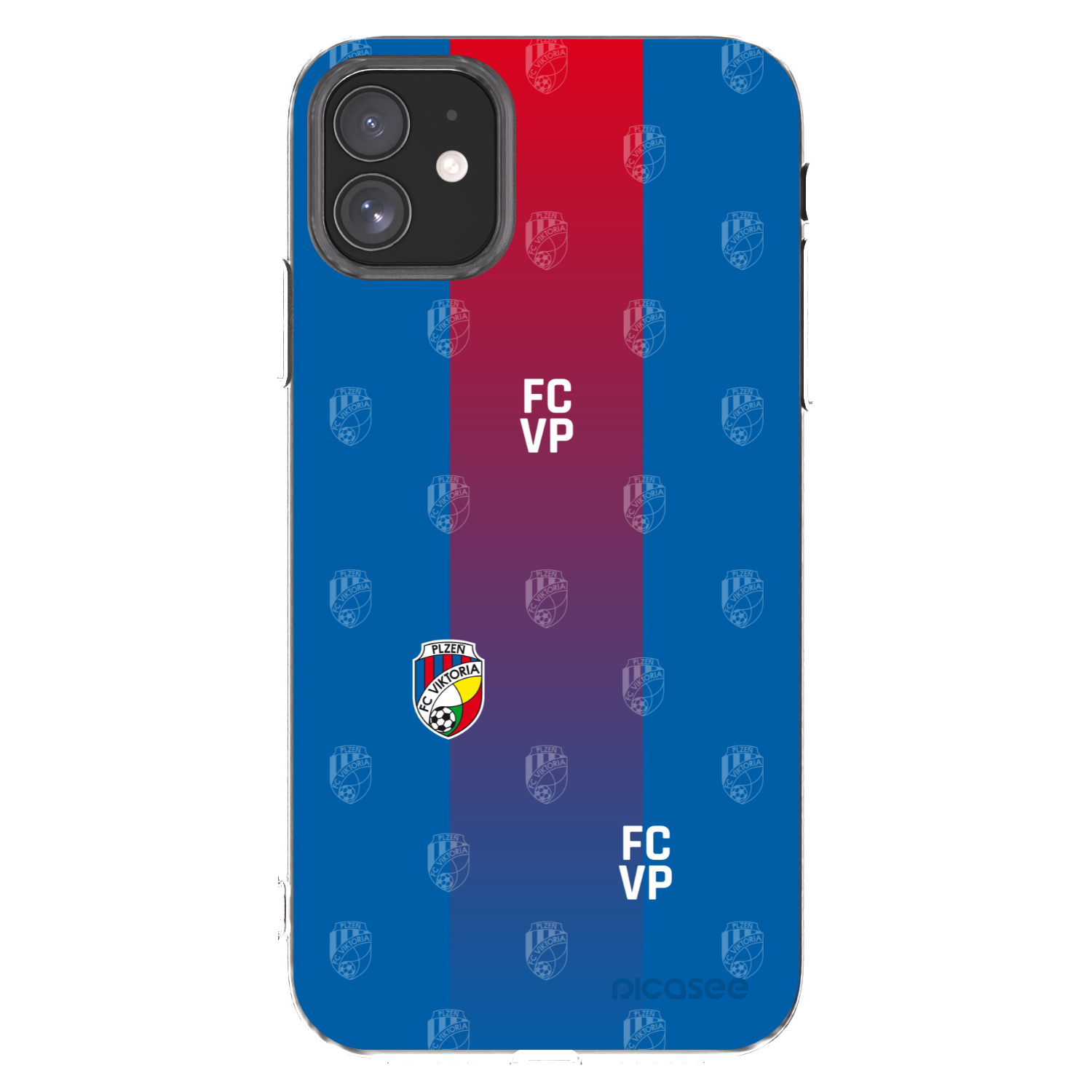 Picasee silikonový průhledný obal pro Apple iPhone 11 - FC Viktoria Plzeň F