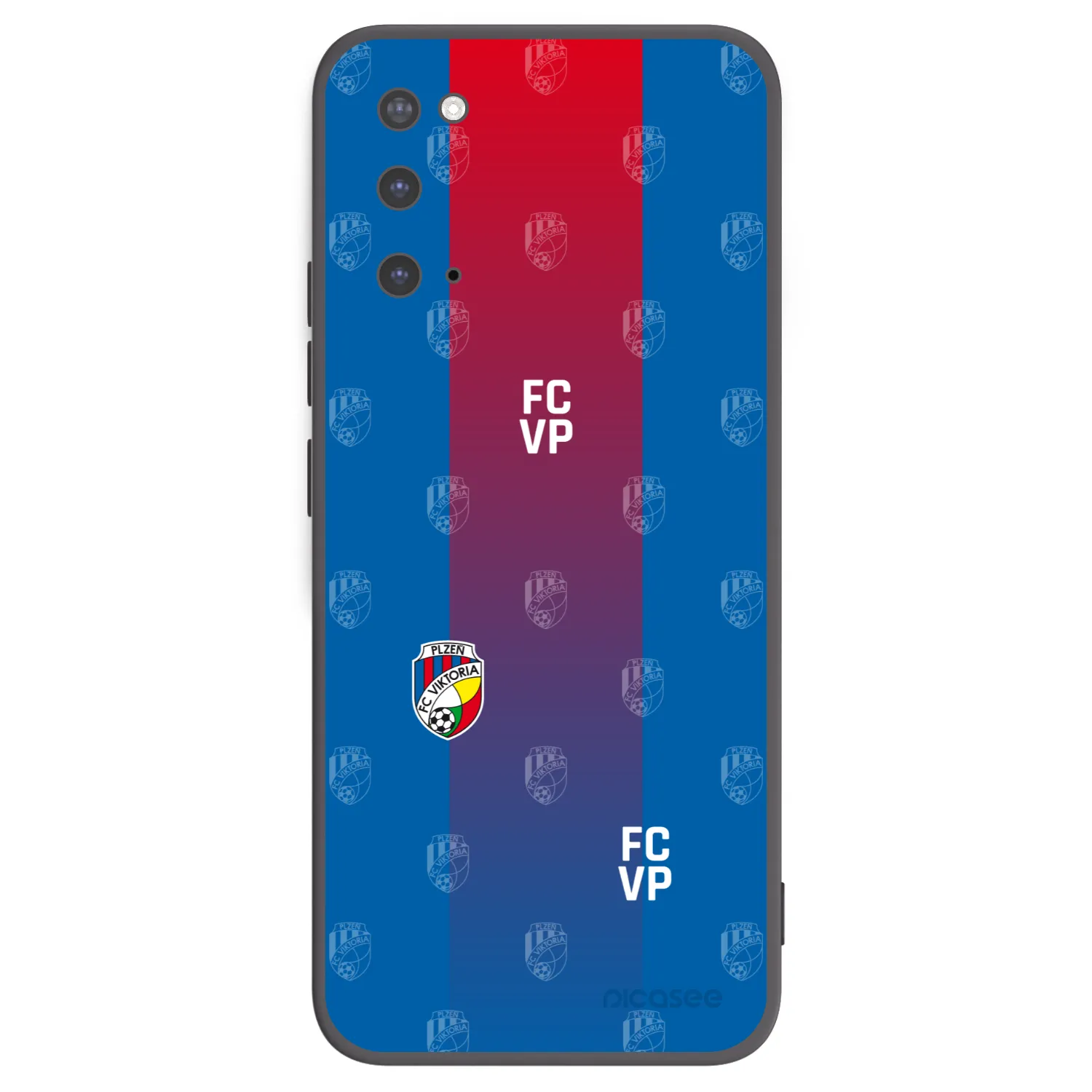 Picasee silikonový černý obal pro Samsung Galaxy S20 G980F - FC Viktoria Plzeň F
