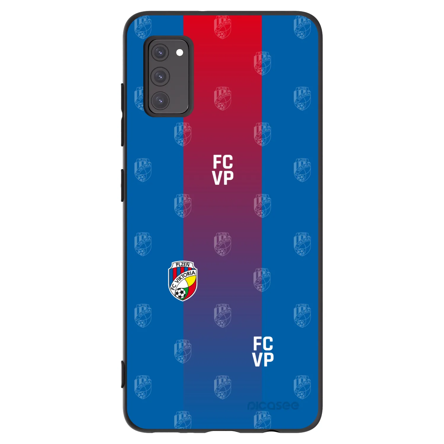 Picasee silikonový černý obal pro Samsung Galaxy A41 A415F - FC Viktoria Plzeň F