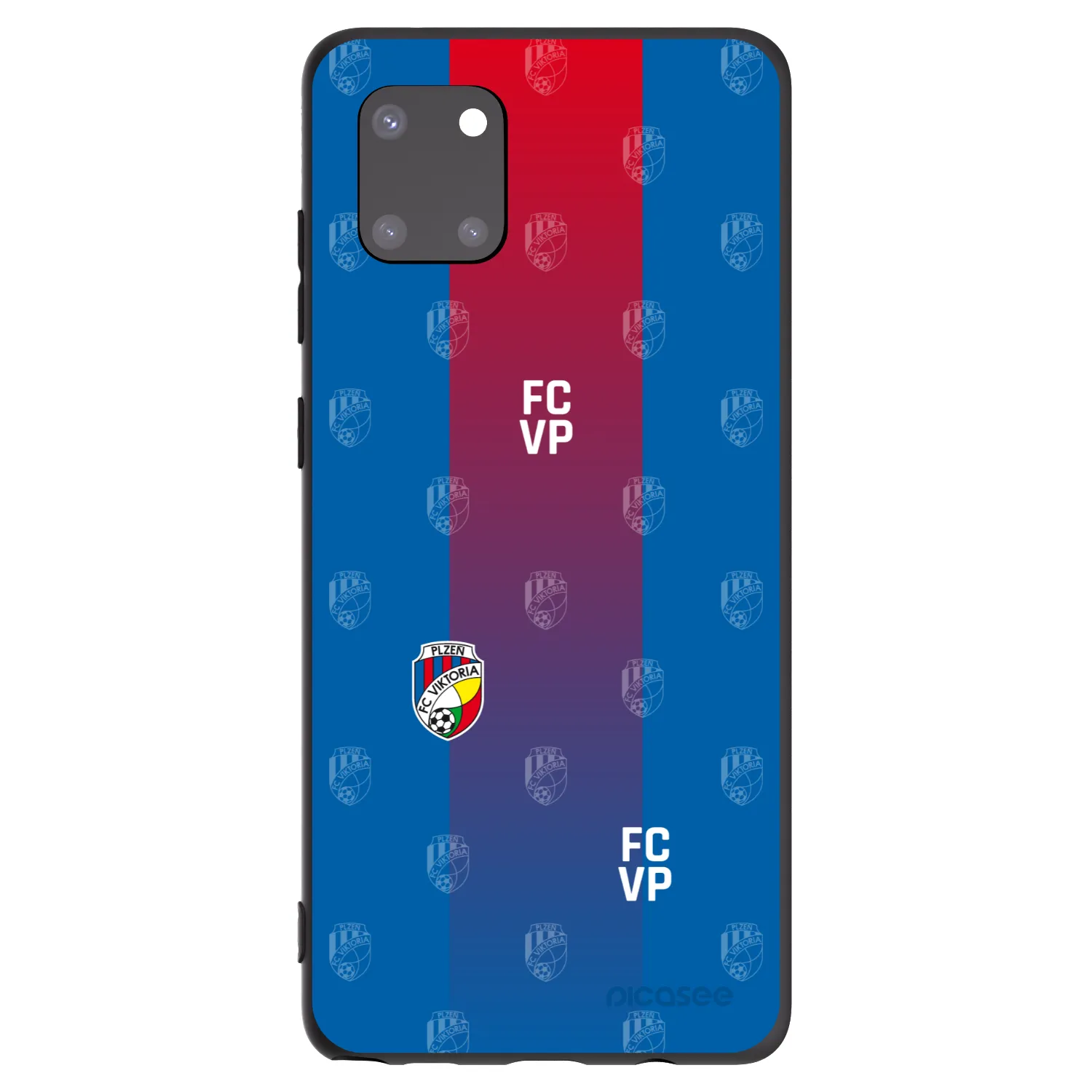 Picasee silikonový černý obal pro Samsung Galaxy Note 10 Lite N770F - FC Viktoria Plzeň F