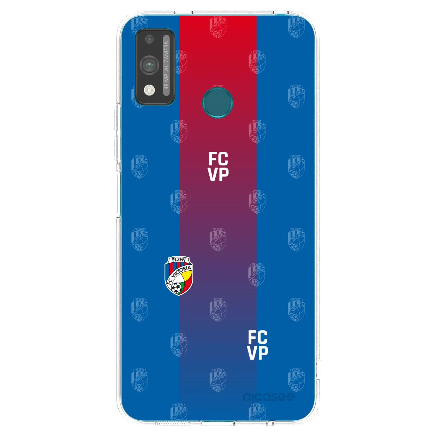 Picasee silikonový průhledný obal pro Honor 9X Lite - FC Viktoria Plzeň F