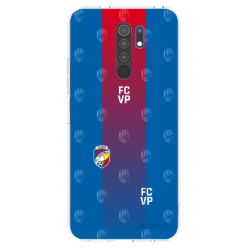 Picasee silikonový průhledný obal pro Xiaomi Redmi 9 - FC Viktoria Plzeň F