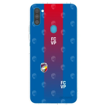 Picasee silikonový průhledný obal pro Samsung Galaxy M11 - FC Viktoria Plzeň F