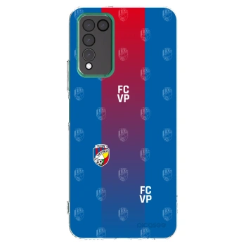 Picasee silikonový průhledný obal pro Honor 10X Lite - FC Viktoria Plzeň F