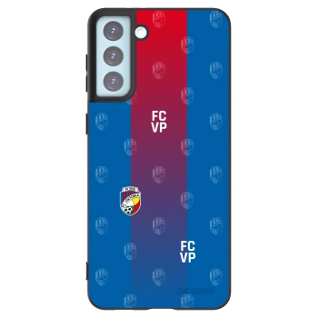 Picasee silikonový černý obal pro Samsung Galaxy S21+ 5G G996F - FC Viktoria Plzeň F