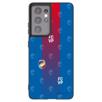 Picasee silikonový černý obal pro Samsung Galaxy S21 Ultra 5G G998B - FC Viktoria Plzeň F