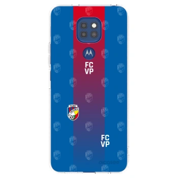 Picasee silikonový průhledný obal pro Motorola Moto G9 Play - FC Viktoria Plzeň F