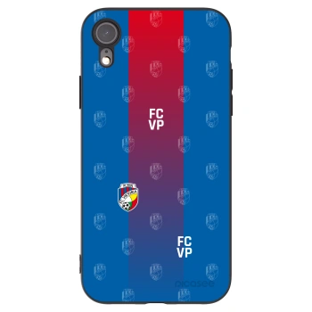 Picasee silikonový černý obal pro Apple iPhone XR - FC Viktoria Plzeň F