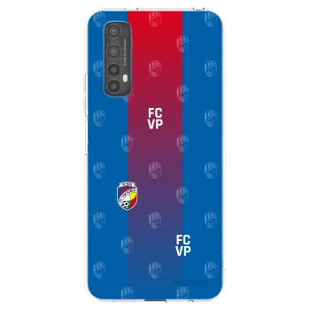 Picasee silikonový průhledný obal pro Realme 7 - FC Viktoria Plzeň F