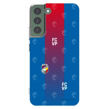Picasee silikonový průhledný obal pro Samsung Galaxy S22+ 5G - FC Viktoria Plzeň F