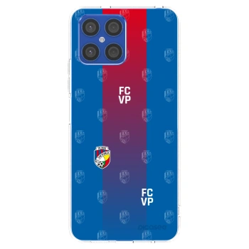 Picasee silikonový průhledný obal pro Honor X8 4G - FC Viktoria Plzeň F