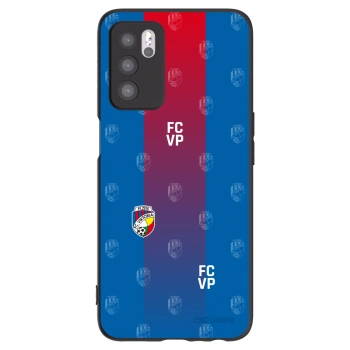 Picasee silikonový černý obal pro OPPO A16s - FC Viktoria Plzeň F