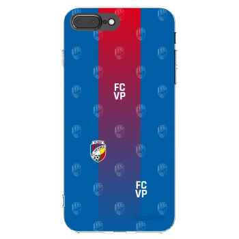 Picasee silikonový průhledný obal pro Apple iPhone 8 Plus - FC Viktoria Plzeň F