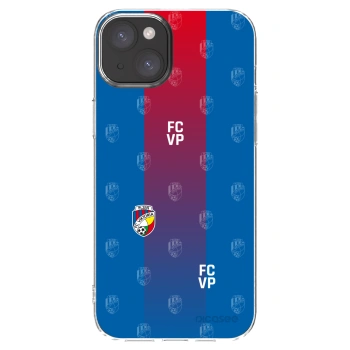 Picasee silikonový průhledný obal pro Apple iPhone 15 Plus - FC Viktoria Plzeň F