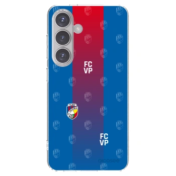 Picasee silikonový průhledný obal pro Samsung Galaxy S24 S921B 5G - FC Viktoria Plzeň F