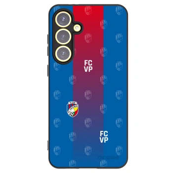 Picasee silikonový černý obal pro Samsung Galaxy S24 FE S721B - FC Viktoria Plzeň F