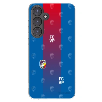 Picasee silikonový průhledný obal pro Samsung Galaxy S24 FE S721B - FC Viktoria Plzeň F