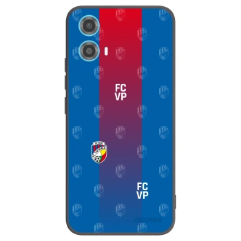 Picasee silikonový černý obal pro Motorola Moto G34 5G - FC Viktoria Plzeň F