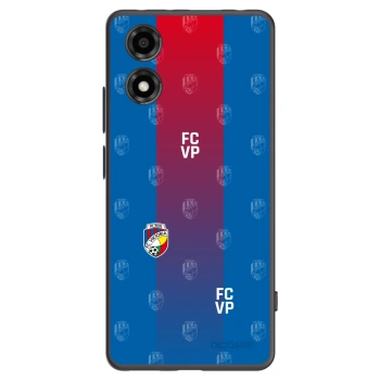 Picasee silikonový černý obal pro Motorola Moto E14 - FC Viktoria Plzeň F