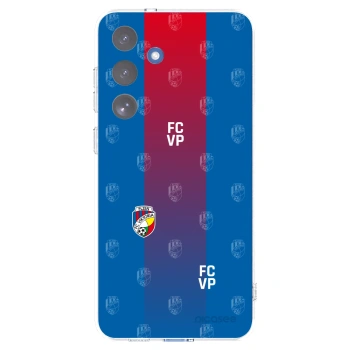 Picasee silikonový průhledný obal pro Samsung Galaxy S25 FE 5G - FC Viktoria Plzeň F