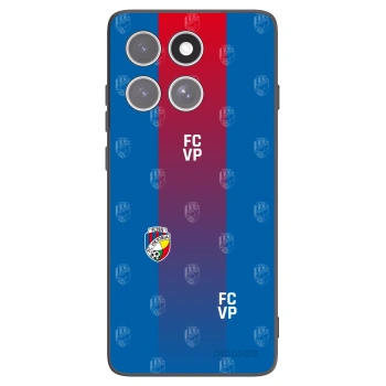 Picasee silikonový černý obal pro Motorola Edge 60 Fusion - FC Viktoria Plzeň F