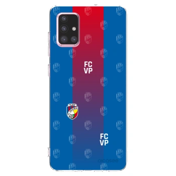 Picasee silikonový průhledný obal pro Samsung Galaxy A71 A715F - FC Viktoria Plzeň F