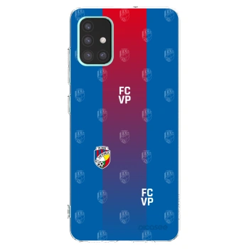 Picasee silikonový průhledný obal pro Samsung Galaxy A51 A515F - FC Viktoria Plzeň F