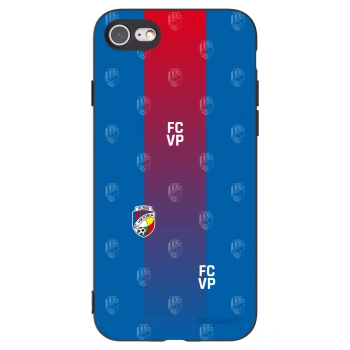 Picasee silikonový černý obal pro Apple iPhone SE 2020 - FC Viktoria Plzeň F