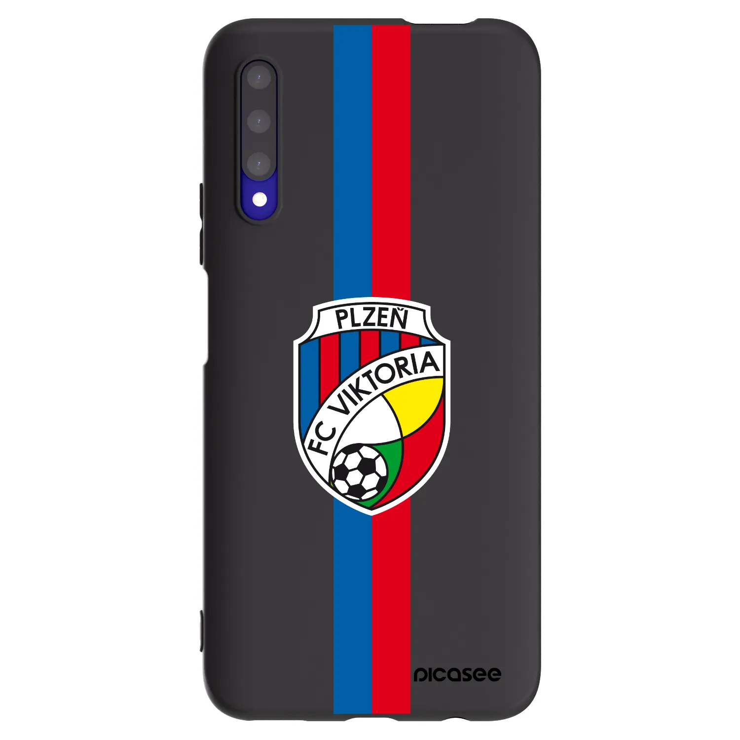 Picasee silikonový černý obal pro Honor 9X Pro - FC Viktoria Plzeň H