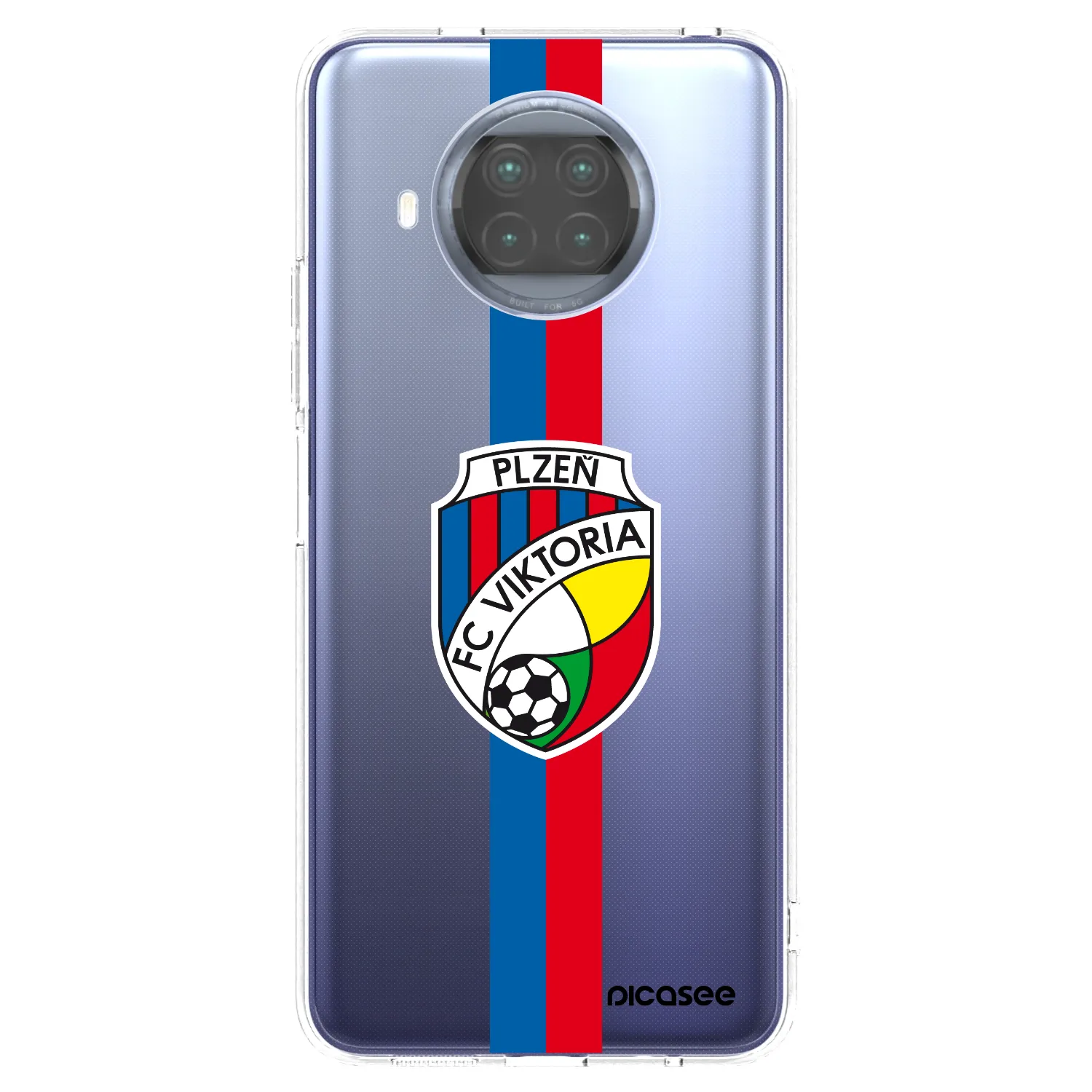 Picasee silikonový průhledný obal pro Xiaomi Mi 10T Lite - FC Viktoria Plzeň H