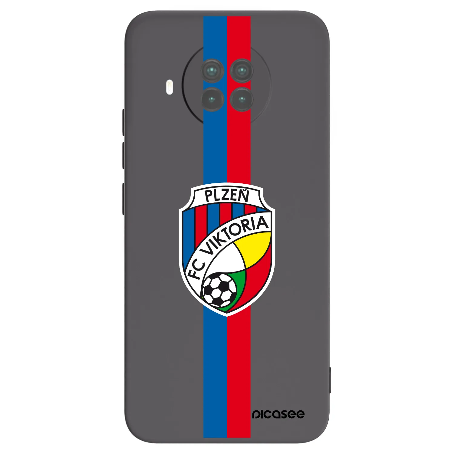 Picasee silikonový černý obal pro Xiaomi Mi 10T Lite - FC Viktoria Plzeň H