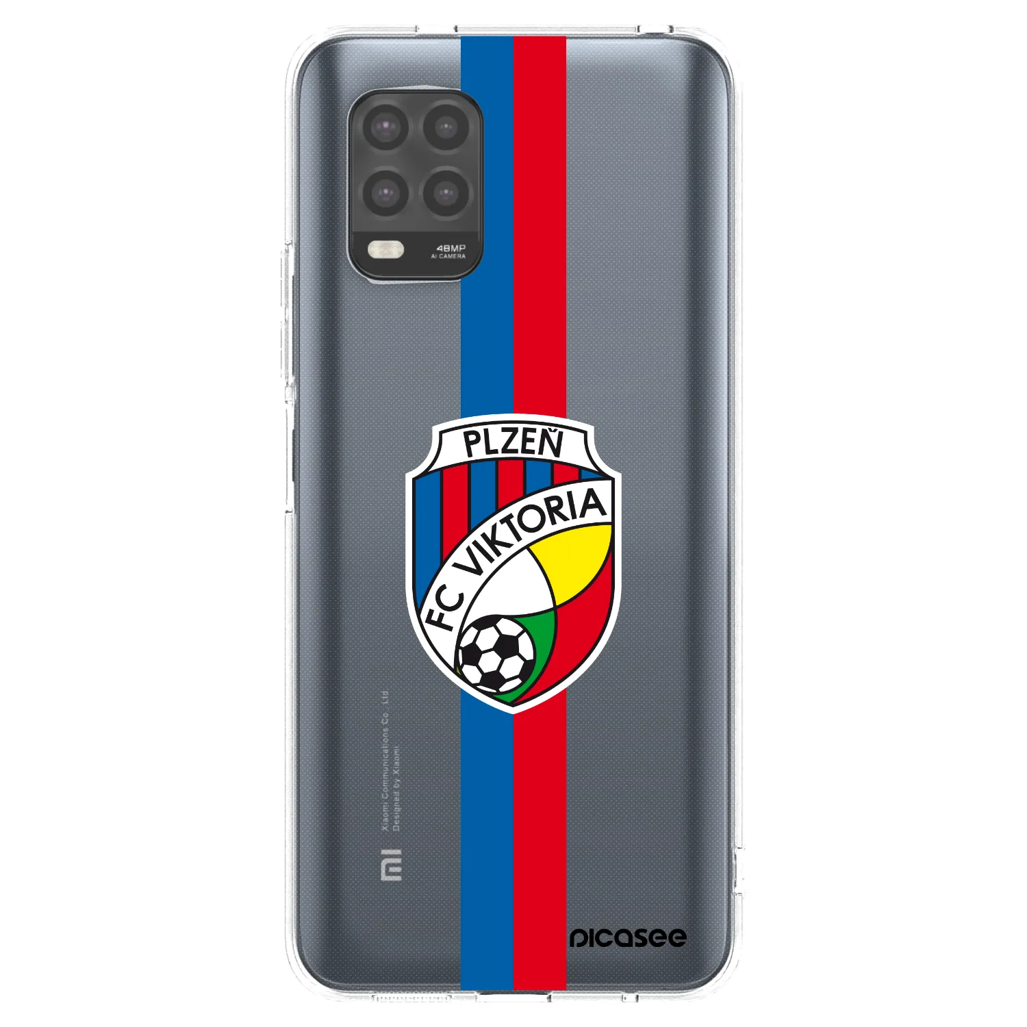 Picasee silikonový průhledný obal pro Xiaomi Mi 10 Lite - FC Viktoria Plzeň H