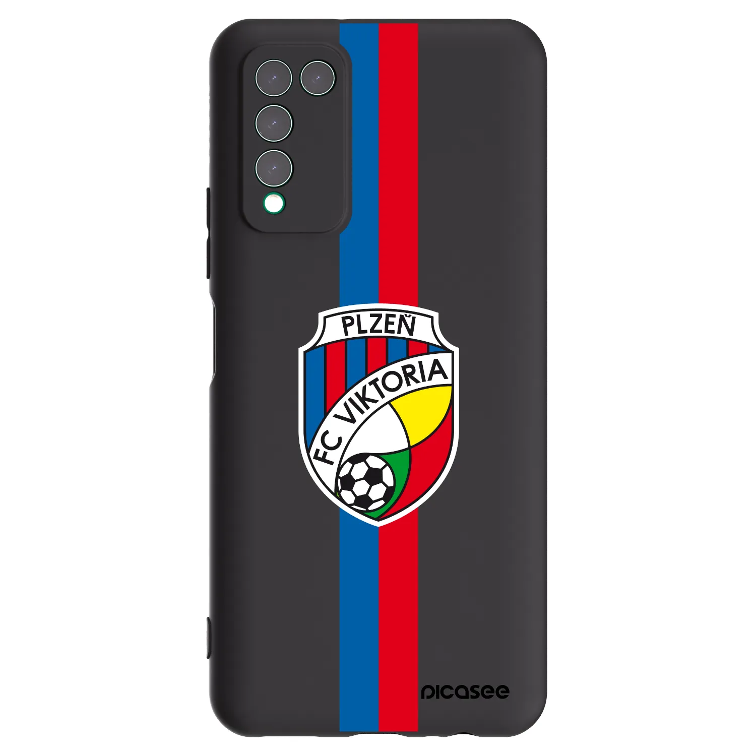 Picasee silikonový černý obal pro Honor 10X Lite - FC Viktoria Plzeň H