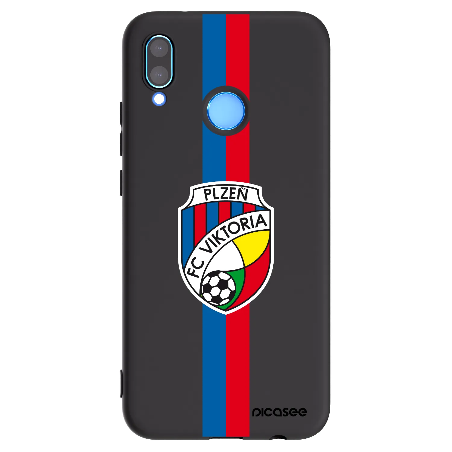 Picasee silikonový černý obal pro Huawei P20 Lite - FC Viktoria Plzeň H