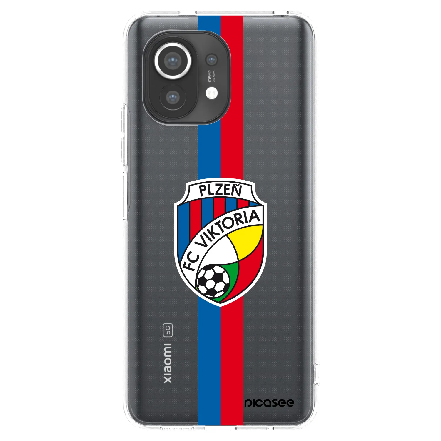 Picasee silikonový průhledný obal pro Xiaomi Mi 11 - FC Viktoria Plzeň H