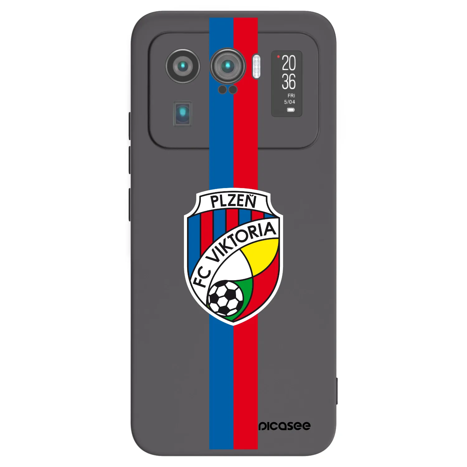 Picasee silikonový černý obal pro Xiaomi Mi 11 Ultra - FC Viktoria Plzeň H