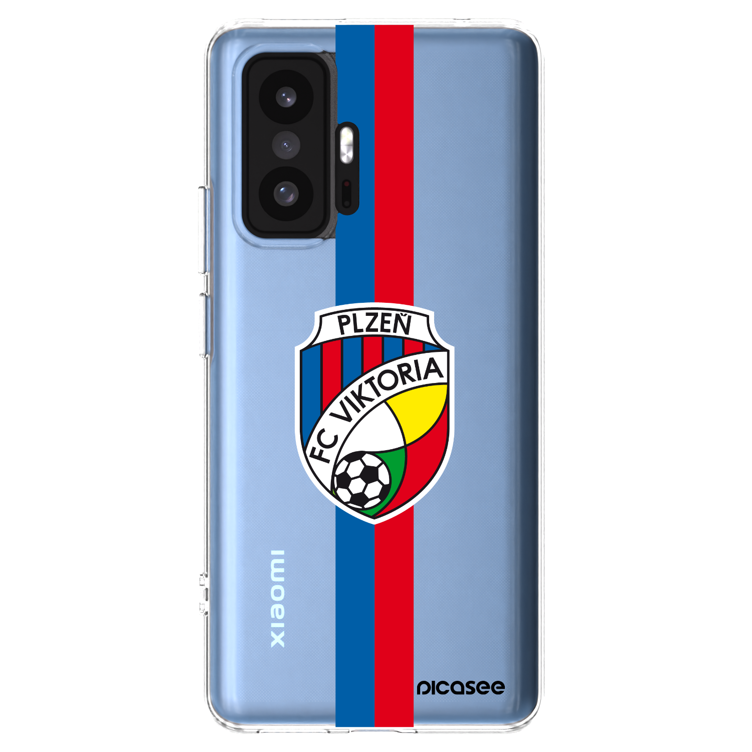 Picasee silikonový průhledný obal pro Xiaomi 11T - FC Viktoria Plzeň H