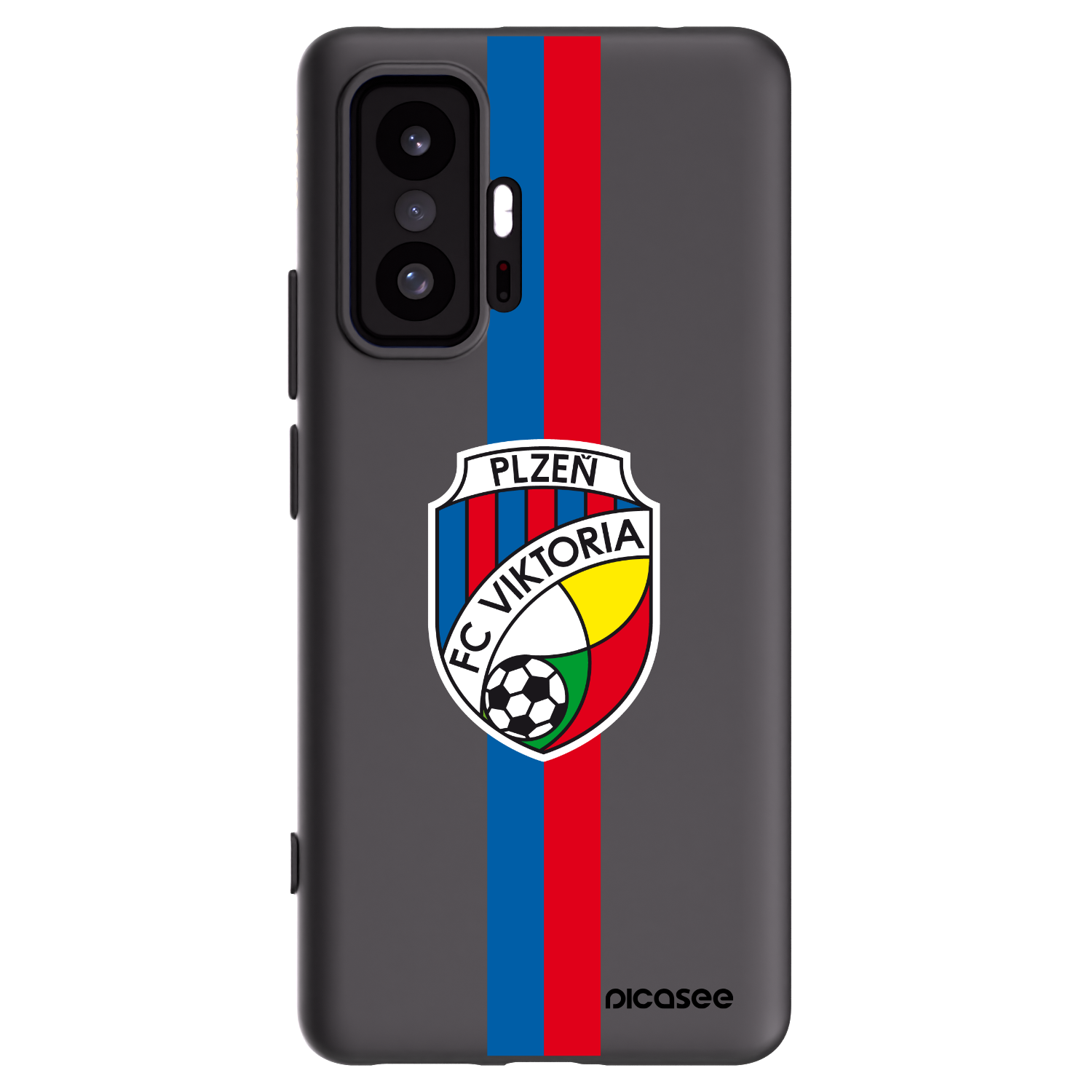 Picasee silikonový černý obal pro Xiaomi 11T - FC Viktoria Plzeň H