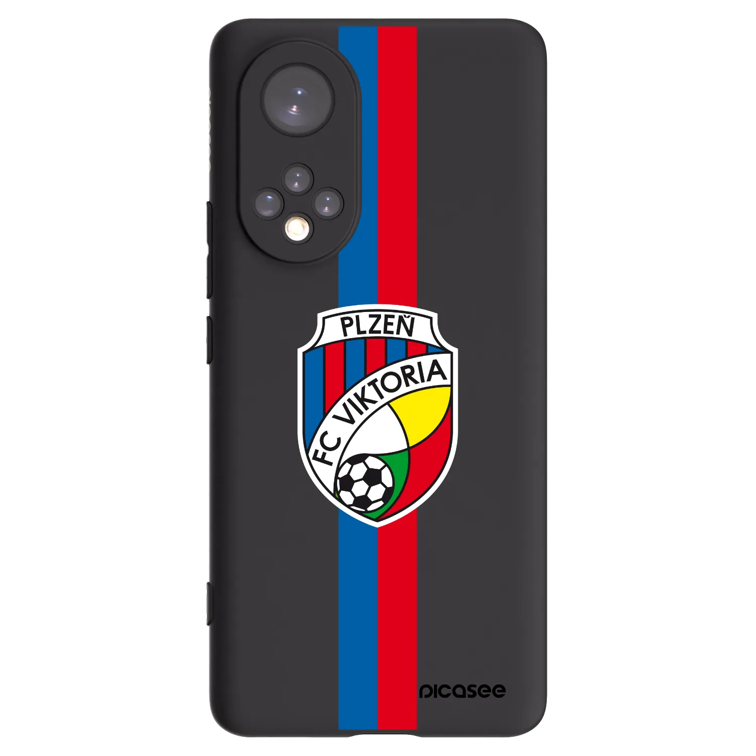 Picasee silikonový černý obal pro Honor 50 5G - FC Viktoria Plzeň H